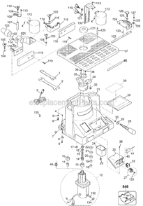 Part Location Diagram of 285437-00 DeWALT Washer,Flat